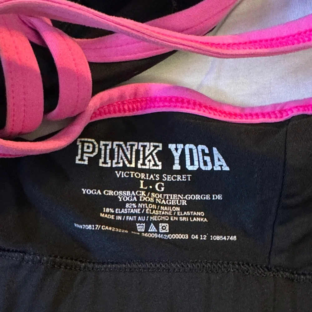 Victoria Secret Large Vibrant Pink and Purple‎ Sports Bras